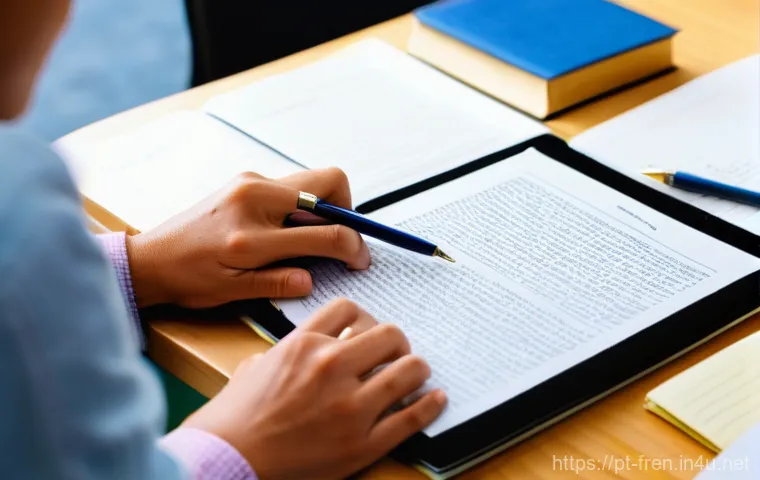 프랑스어 공식 문서 읽는 법 - **The Initial Overwhelm**: A wide-angle shot of a young adult (age 25-35, wearing a comfortable but ...